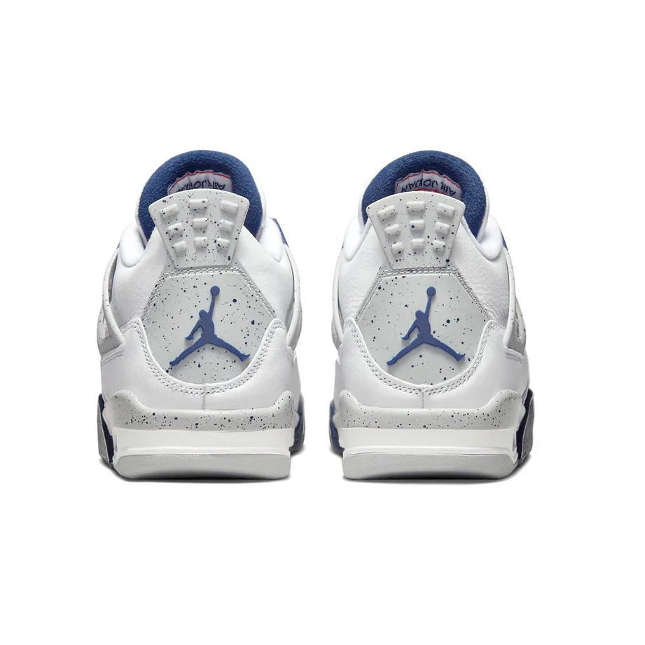 Navy Midnight GS Jordan 4 Retro Air 0708